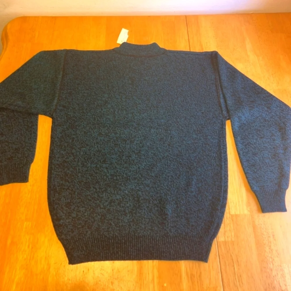 Men's Teal‎ Crewneck Sweater